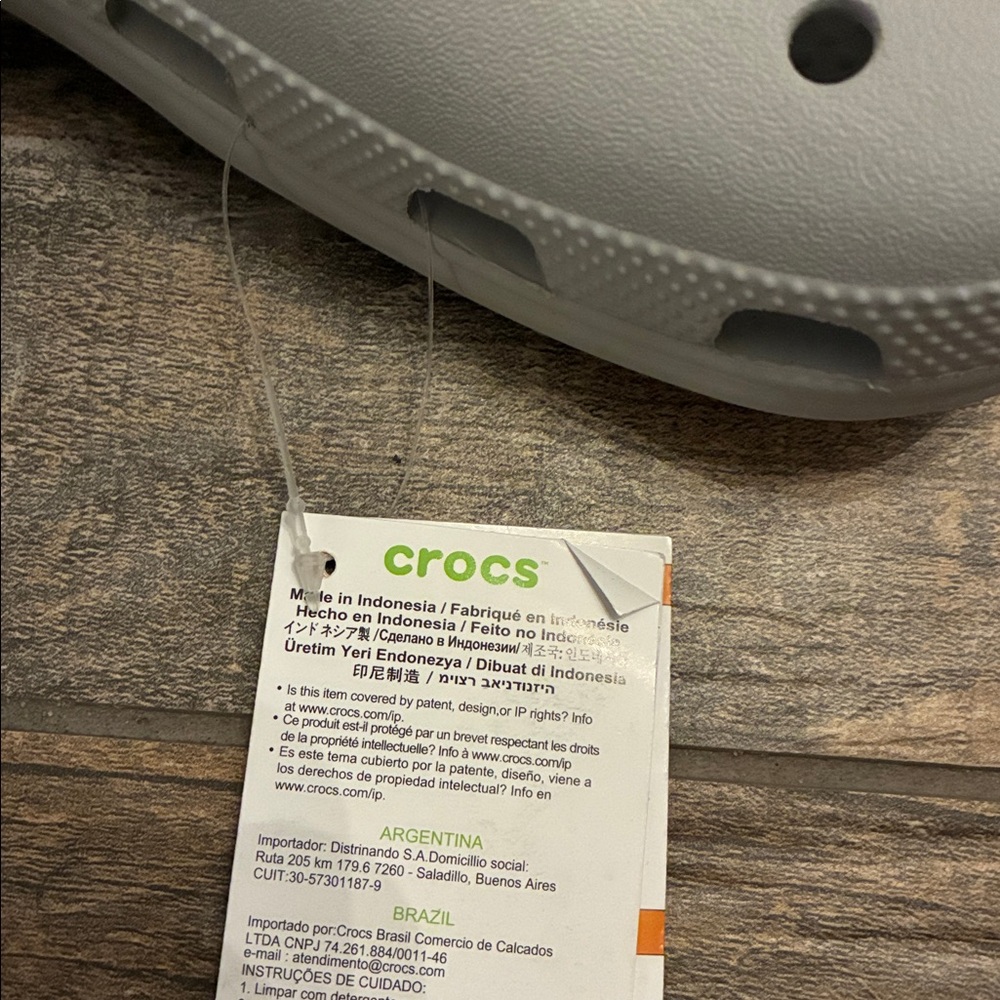 NWT Crocs Classic Rhinestone Cowgirl Clog - Atmosphere - Picture 8 of 8
